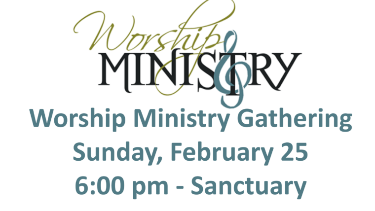 Worship Ministry